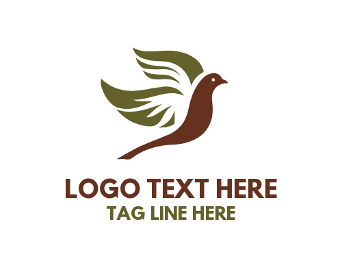 Sky Dove Freedom Circle Logo