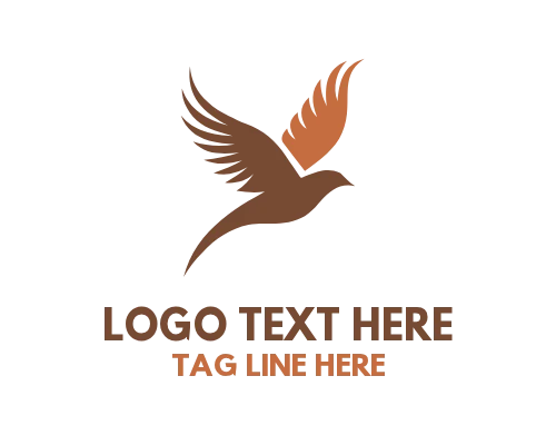 Sky Flight Bird Logo