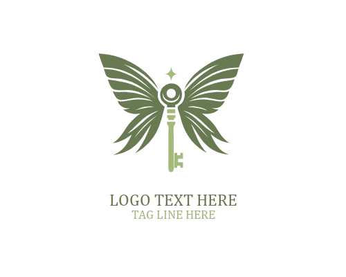 Skyline Path Wings Key Logo