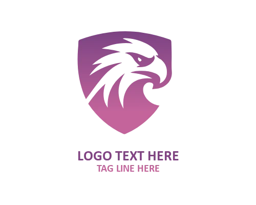 Skyward Eagle Shield Logo
