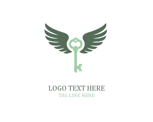 Skyward Path Wings Key Logo