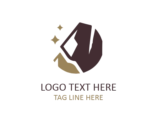 Slab Flat Stone Logo for Construction and Architecture Brands
