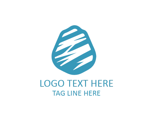  Slabbed Flat Stone Logo for Construction and Industrial Brands