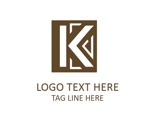 Sleek Gradient Letter K Logo for Startup Branding