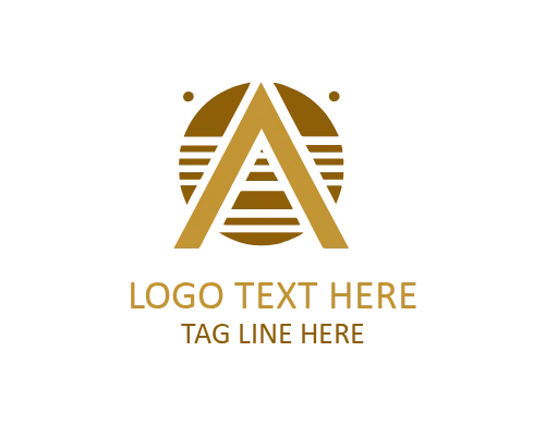 Sleek Modern Letter A Logo for Corporate Branding
