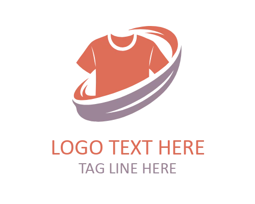 Sleek shirt T Logo for Modern Identity