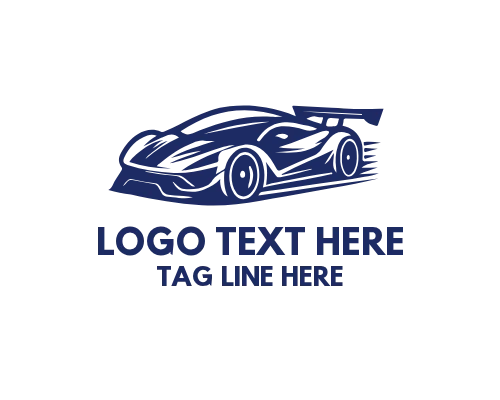 Sleek Sport Car Logo Description: