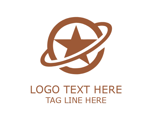 Sleek Star Logo for Contemporary Brand Identity
