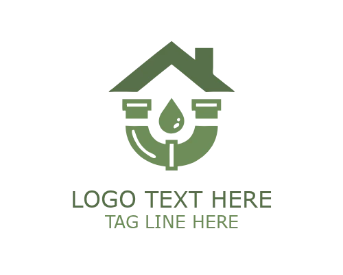 Sleek Water Plumbing Logo