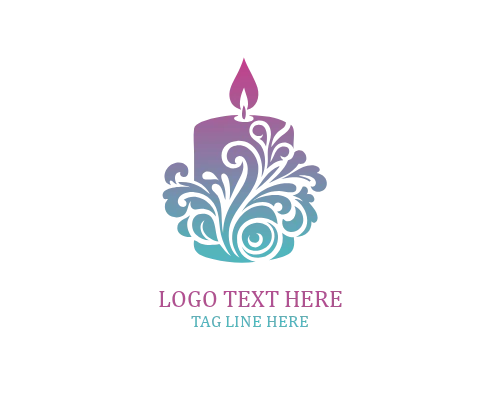 Sleep Relax Candle Logo