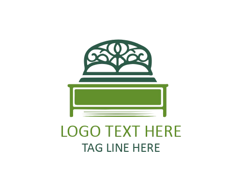 Smart Bedroom Bed Logo for Modern Furniture and Home Brands