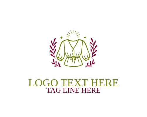 Smart Casual Linear Clothing Logo