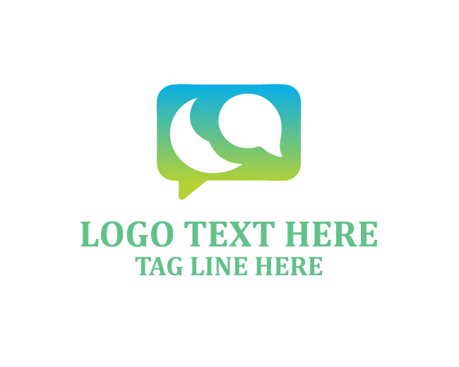  Smart Communication Bubble Logo