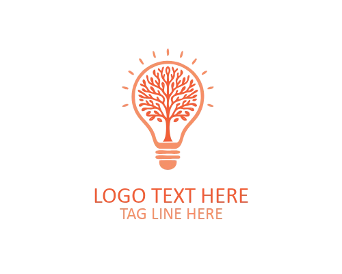Smart Green Bulb Idea Logo for Innovation and Creative Branding