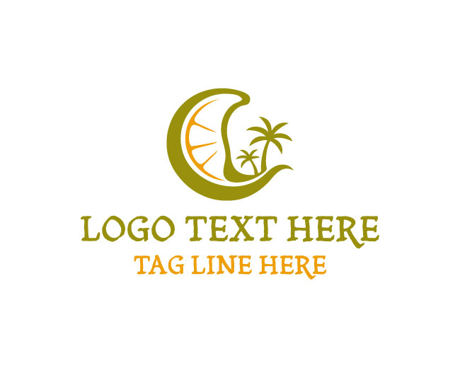 Smart Ocean Wave Lemon Logo