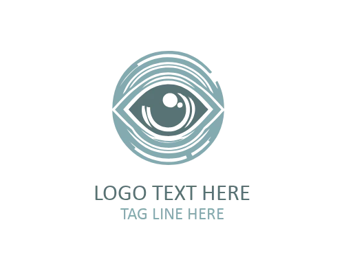  Smart Tech Eye Logo