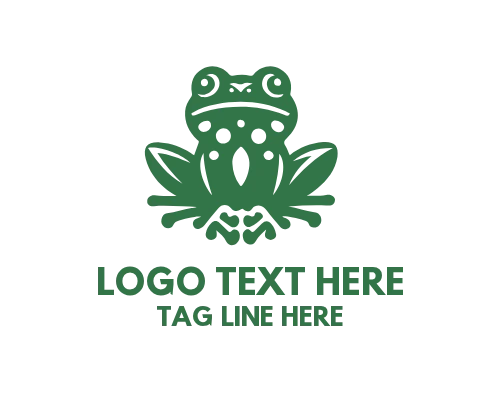  Smiling  Frog Logo