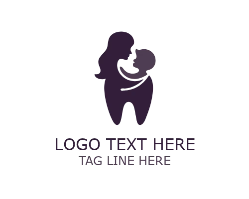 Smiling Kids Paediatric Dentistry Logo for Child Dental Clinics