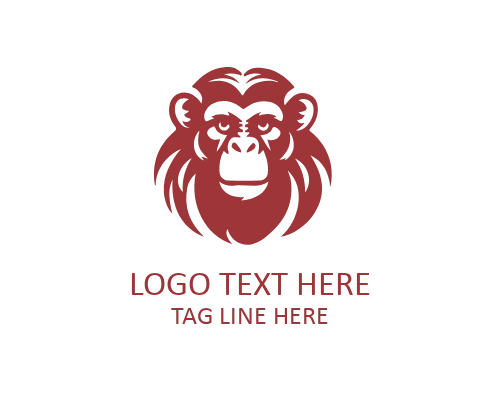 Smiling Monkey Logo Design