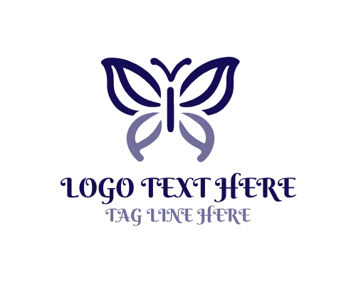 Smooth Butterfly Logo