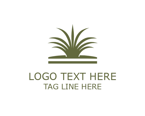 Smooth Grass Curve Logo