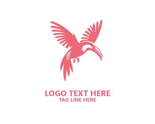 Smooth Tropical Bird Logo