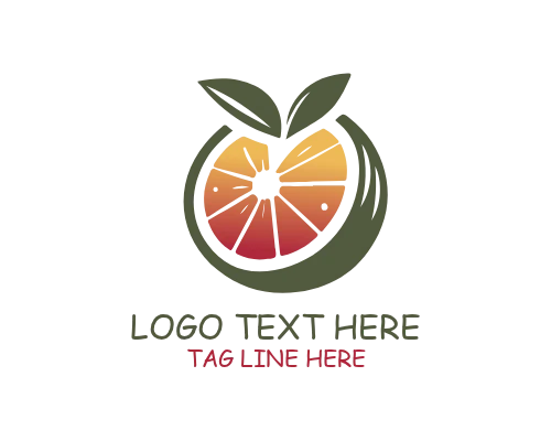 Smoothie Bar Fruit Logo