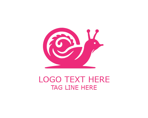 Snail Meditation Logo for Yoga and Inner Peace Brands