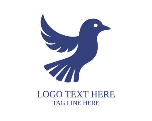 Soaring Eagle Bird Logo