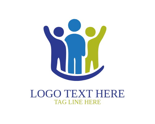 Social Bond People Logo