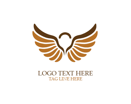 Soft Angel Wings Symbol