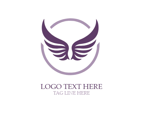 Soft Belief Angel Wings Logo