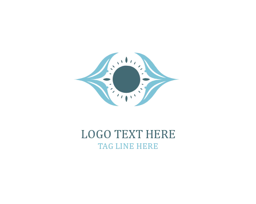 Soft Boho Eye Logo