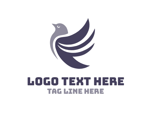 Soft Elegance Bird Logo