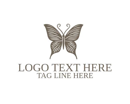 Soft Elegance Butterfly Logo Design