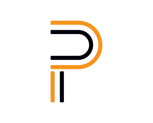 Soft Line Letter P Logo
