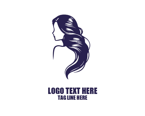 Soft Glam Women Hair Logo