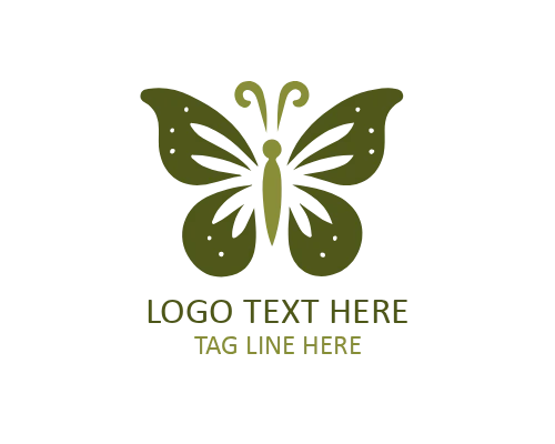 Soft Gradient Butterfly Logo