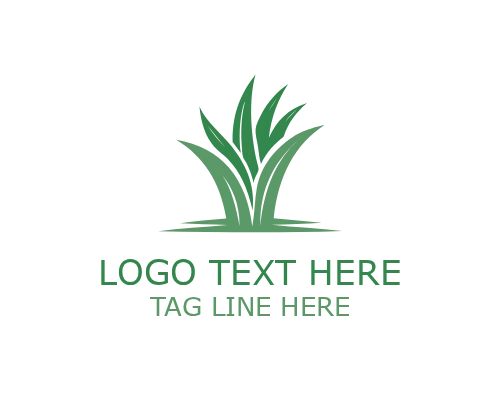  Soft Green Blades Logo