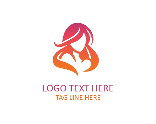 Soft Hair Feminine Logo
