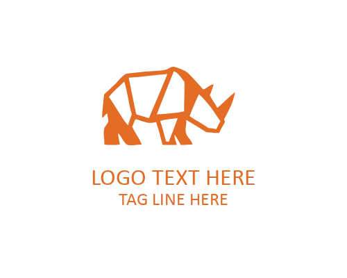 Soft Layer Paper Animal Logo