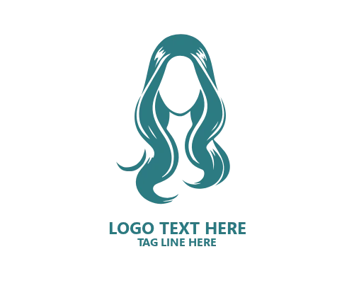 Soft Minimal Women Hair Logo