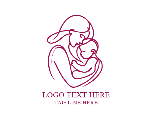 Soft Mom and Baby Logo