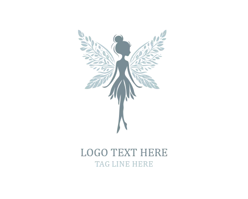 Soft Moonlight Fairy Logo