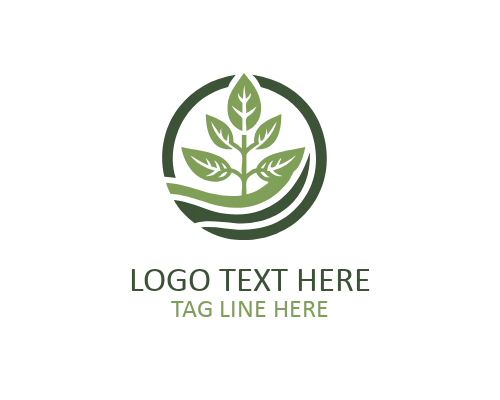 Soft Organic Leaf Logo for Wellness Brands, Natural Products, and Eco-Friendly Identity