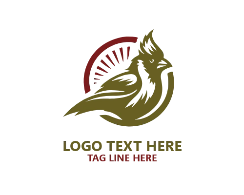 Soft Gold Cardinal Logo