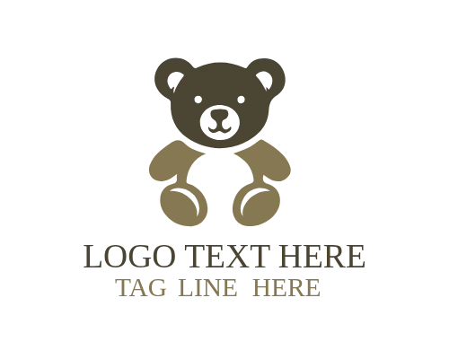 Soft Outline Teddy Logo