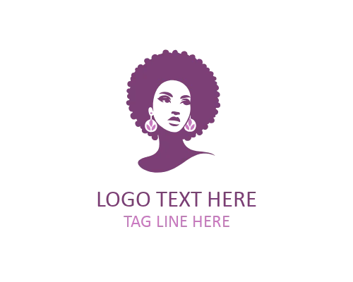  Soft Power African Woman Logo