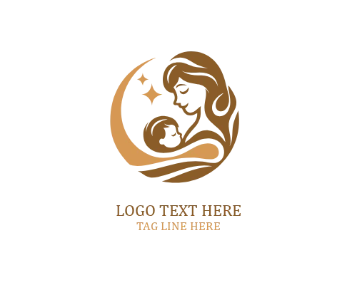 Soft Mom And Baby Logo