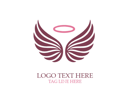 Soft Spirit Angel Wings Symbol